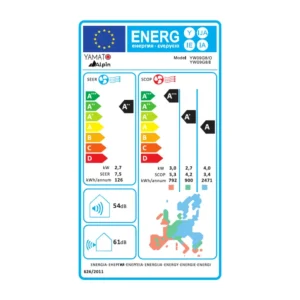 Aer conditionat rezidential - Yamato- 18000 BTU Aparat de aer conditionat Yamato Alpin YW18G8 Inverter 18000 BTU 7 - ecoclimatech.ro