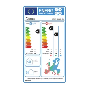 Aer conditionat rezidential - Midea- 24000 BTU Aparat de aer conditionat Midea Xtreme Eco UV AG2ECO-24NXD0-AG2ECO-24N8D0-UV Inverter 24000 BTU 10 - ecoclimatech.ro