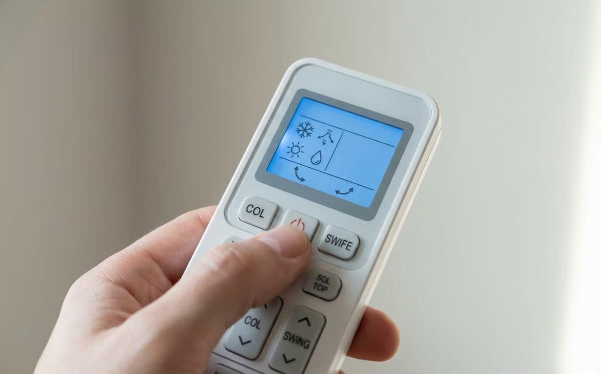 Tehnologie și Inovații Ce înseamnă funcția swing la aparatele de aer condiționat: tot ce trebuie să știi despre telecomanda aparatului - ecoclimatech.ro