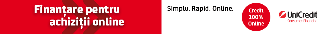 Finanțare pentru achiziții online - UniCredit Consumer Financing